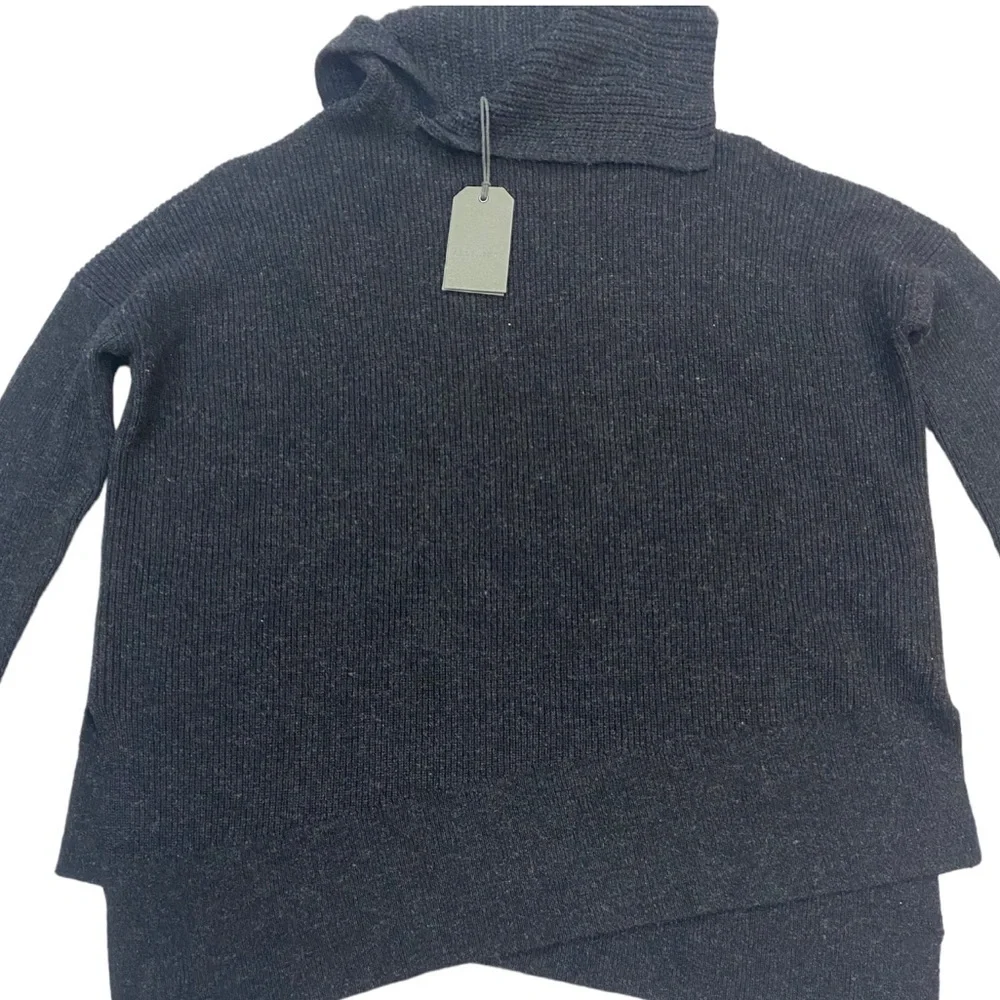 NWT All Saints Hettie Jumper in Black Marl Size Extra Small XS - Picture 4 of 10